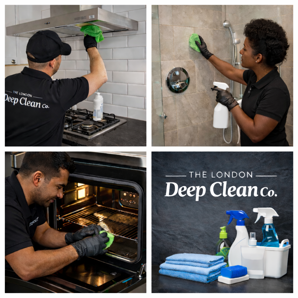 Professional deep cleaning in London – ovens, kitchens and bathrooms